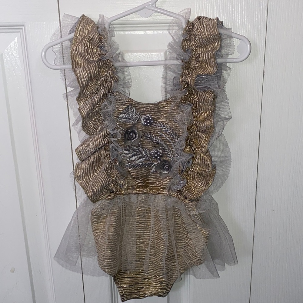 Infant/Baby Adorable Fringe One Piece Bodysuit